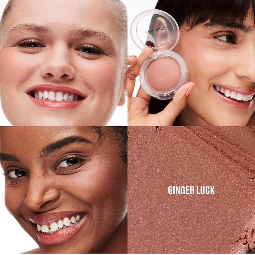 MAC Glow Play Cushiony Blush Ginger Luck Warm Terracotta 7.3g New in Box